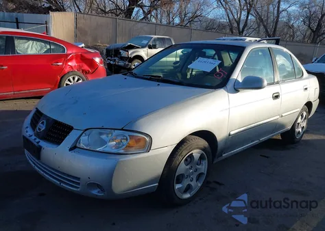 2005 Nissan Sentra 1.8S из США, поврежденный, VIN 3N1CB51D65L454448